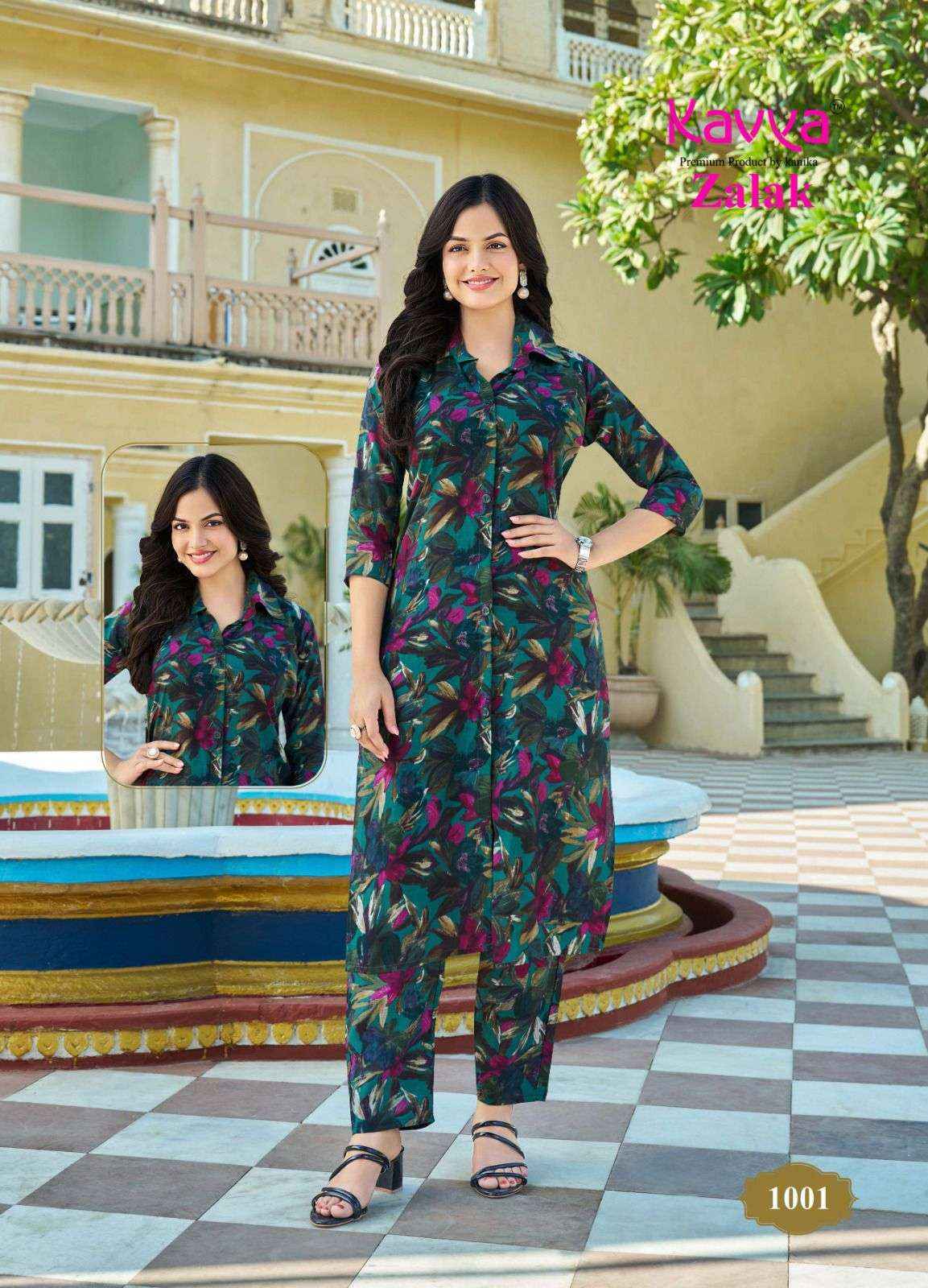 Kavya Zalak Chanderi Top With Bottom Wholesale Price ( 10 pcs Catalogue )