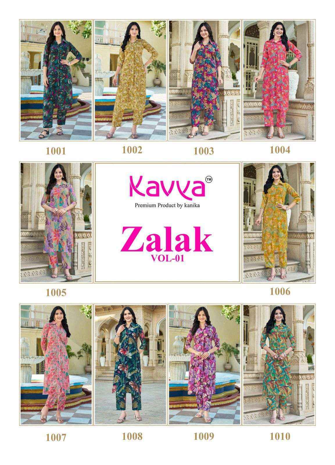 Kavya Zalak Chanderi Top With Bottom Wholesale Price ( 10 pcs Catalogue )