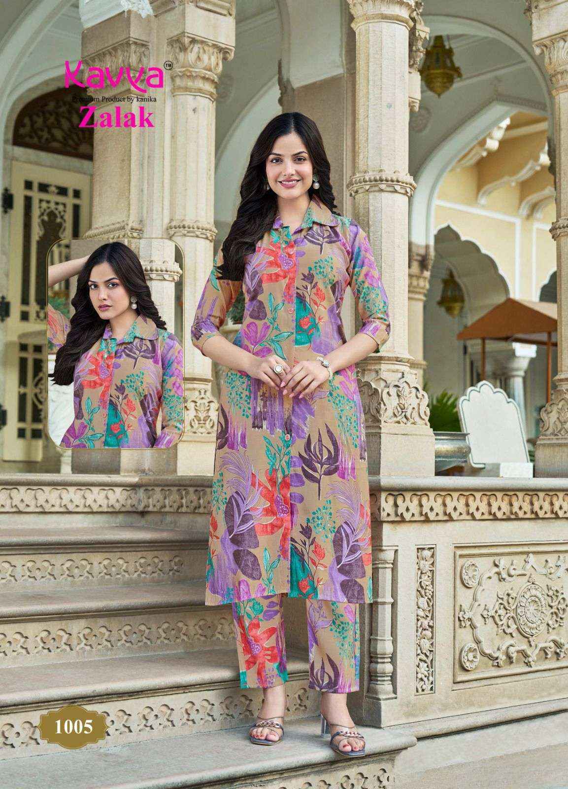 Kavya Zalak Chanderi Top With Bottom Wholesale Price ( 10 pcs Catalogue )