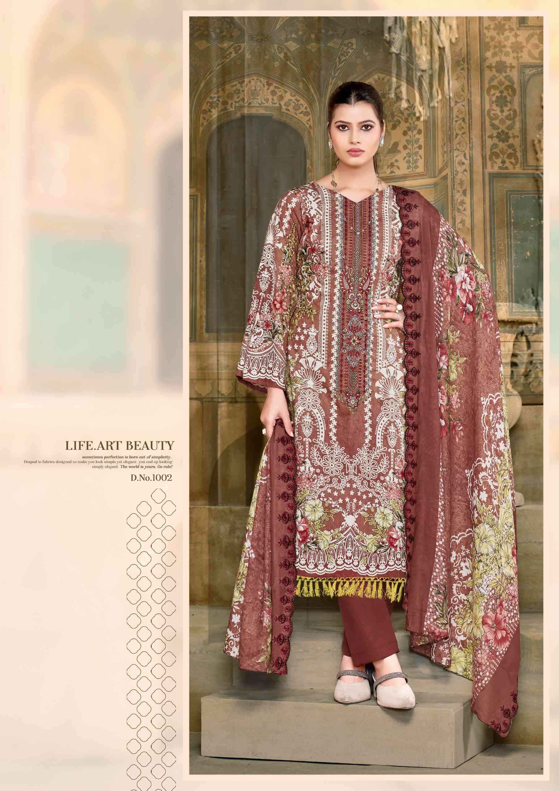 Kavyakala Anarkali Vol 6 Digital Prints Cotton Salwar Kameez ( 8 Pcs Catalogue )