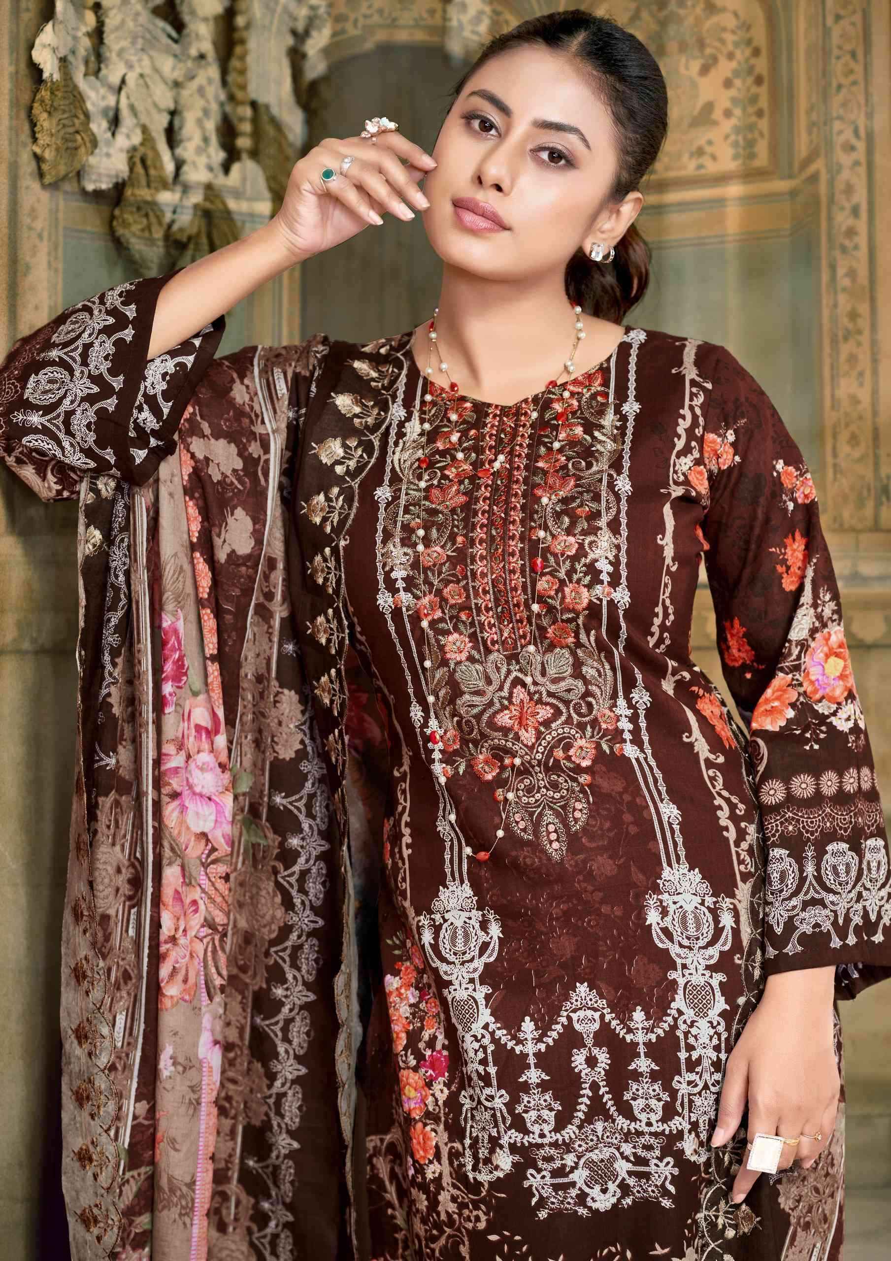Kavyakala Anarkali Vol 6 Digital Prints Cotton Salwar Kameez ( 8 Pcs Catalogue )
