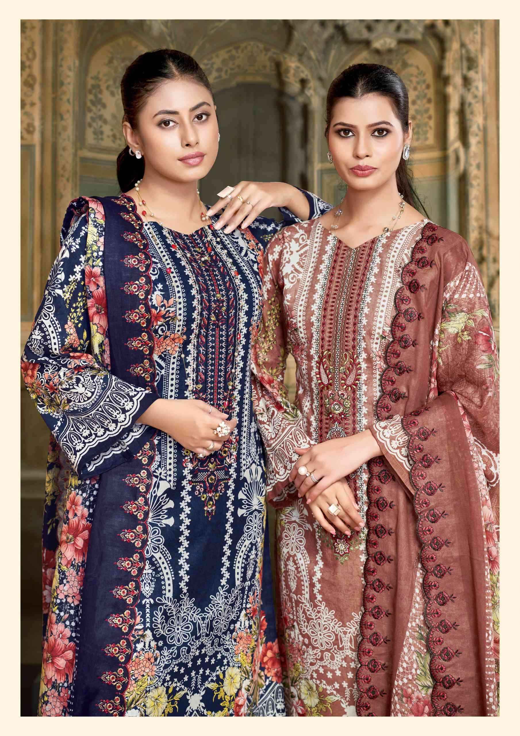 Kavyakala Anarkali Vol 6 Digital Prints Cotton Salwar Kameez ( 8 Pcs Catalogue )