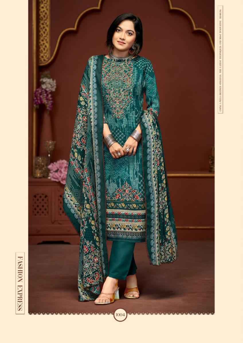 Kavyakala Cherry Pashmina Wholesale Dress Material ( 6 pcs Catalogue )