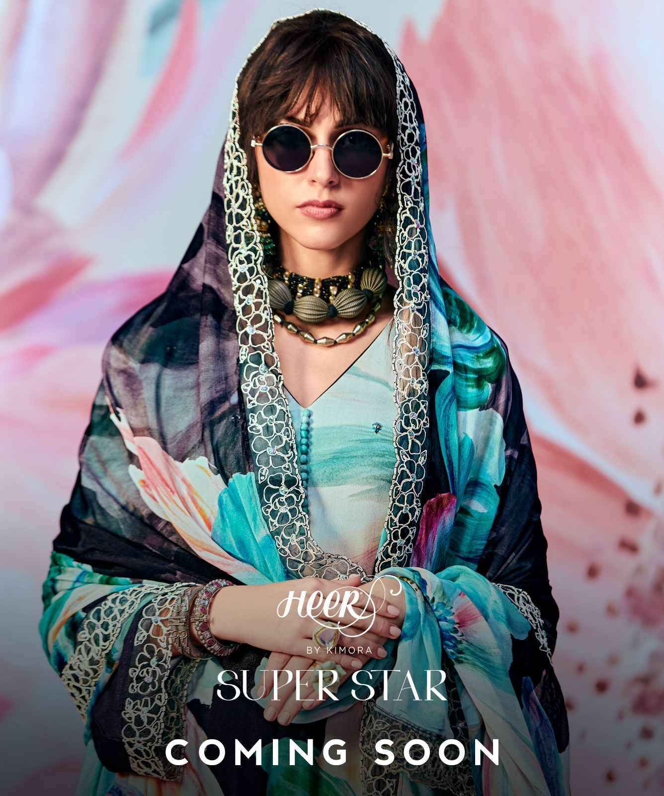 Kimora Heer Super Star Pure Muslin Fancy Ladies Suit wholesale price ( 6 pcs catalog )