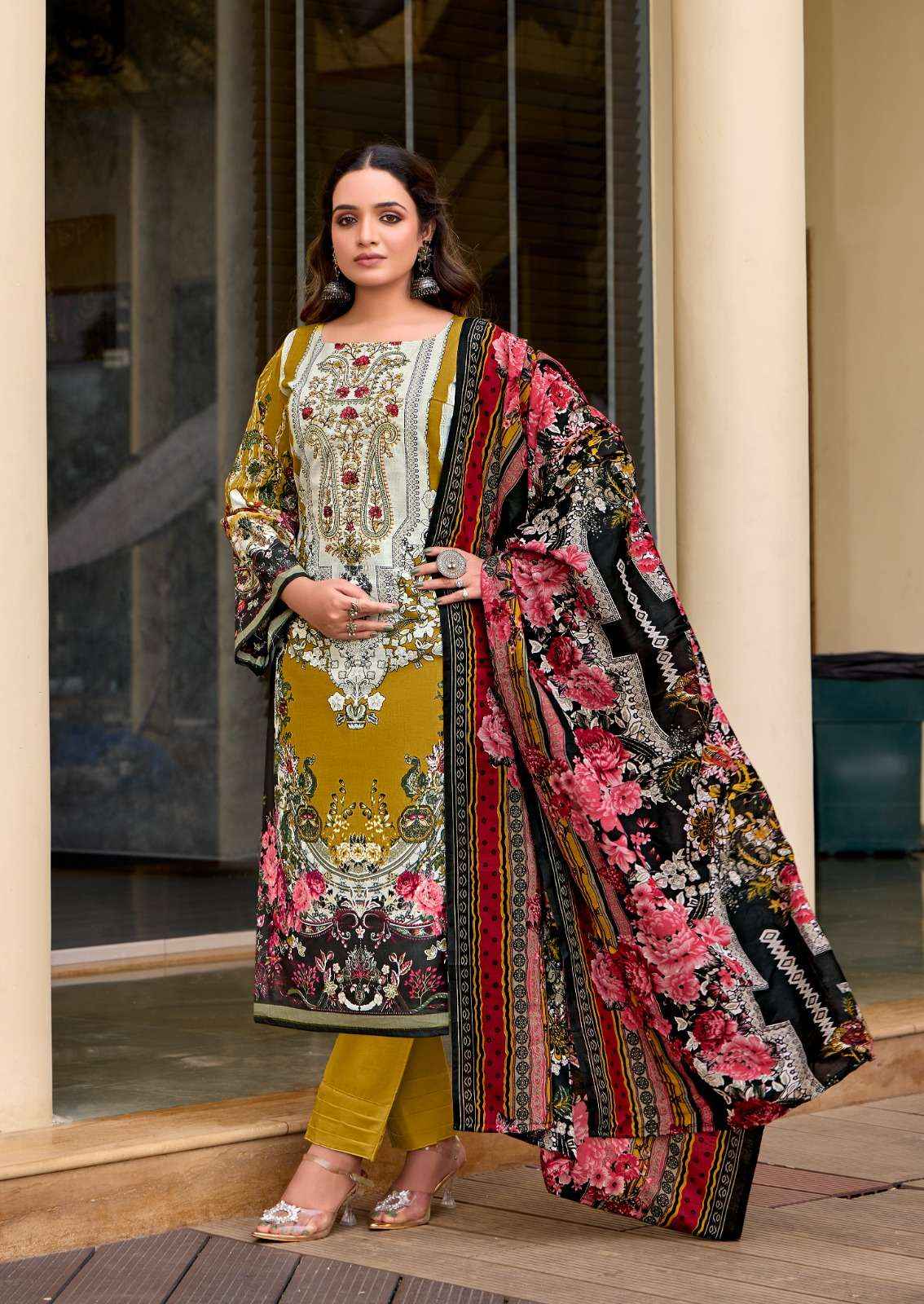 LEVISHA NAIRA NX VOL 11 COTTON DIGITAL PRINTS DRESS MATERIAL ( 8 PCS CATALOGUE )