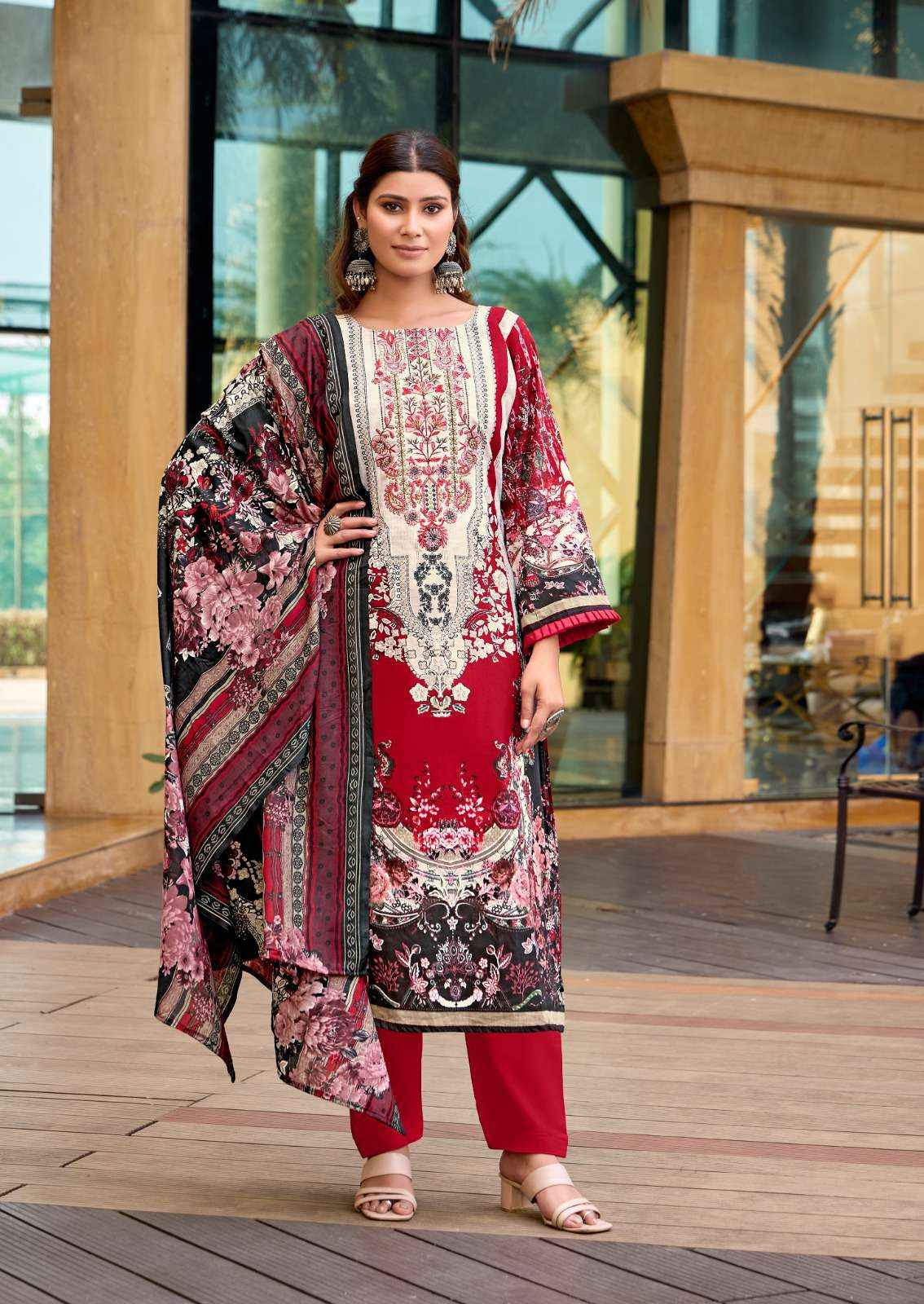LEVISHA NAIRA NX VOL 11 COTTON DIGITAL PRINTS DRESS MATERIAL ( 8 PCS CATALOGUE )