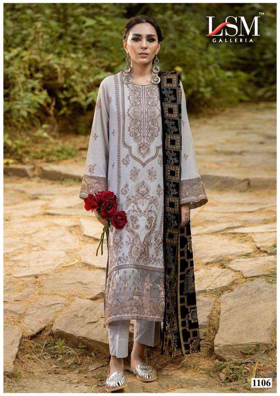 Lsm Galleria Parian Dream Vol-11 Lawn Cotton Pakistani Salwar Kameez ( 6 Pcs Catalogue )