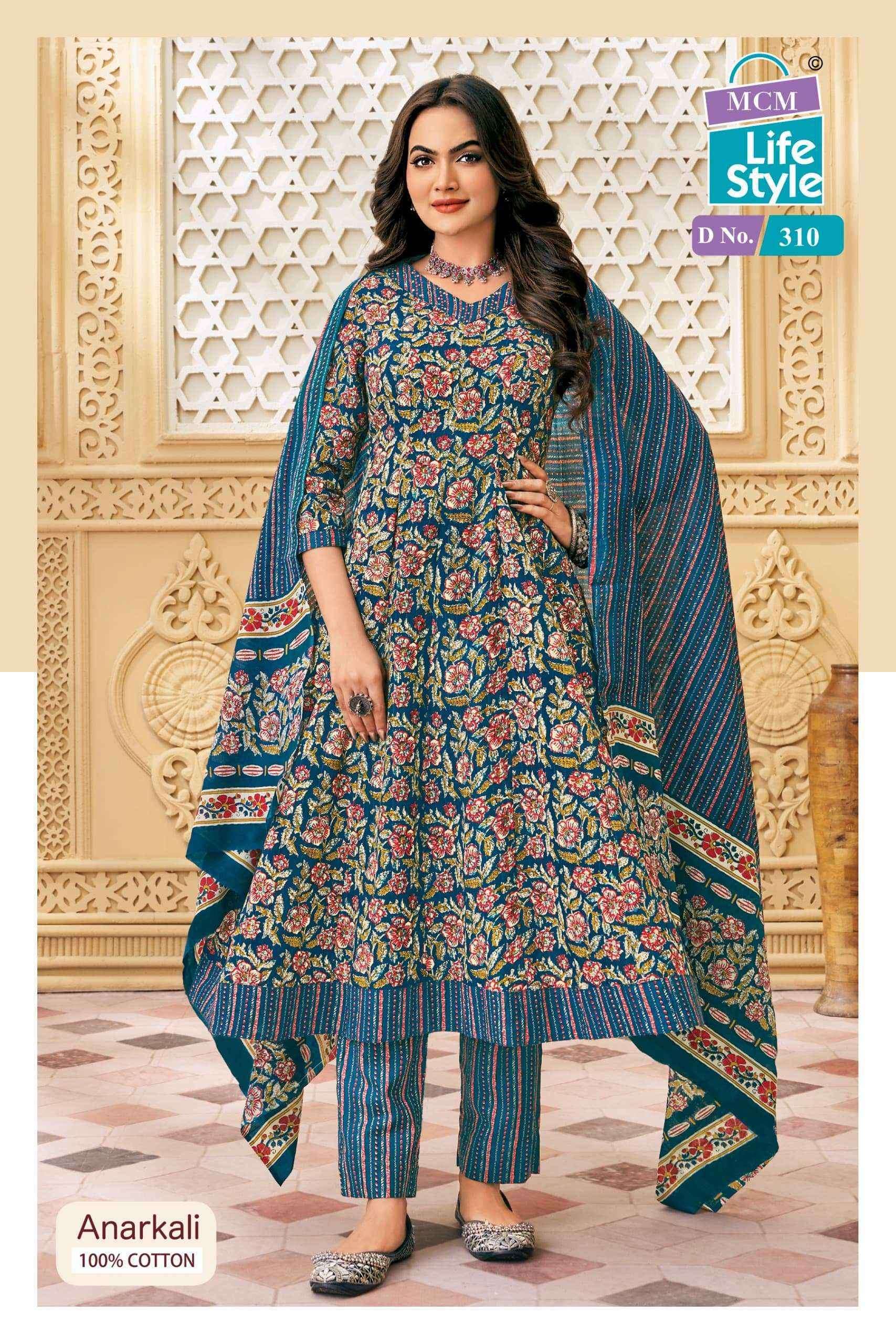 Mcm Anarkali vol 3 Readymade suits ( 10 pcs catalogue )