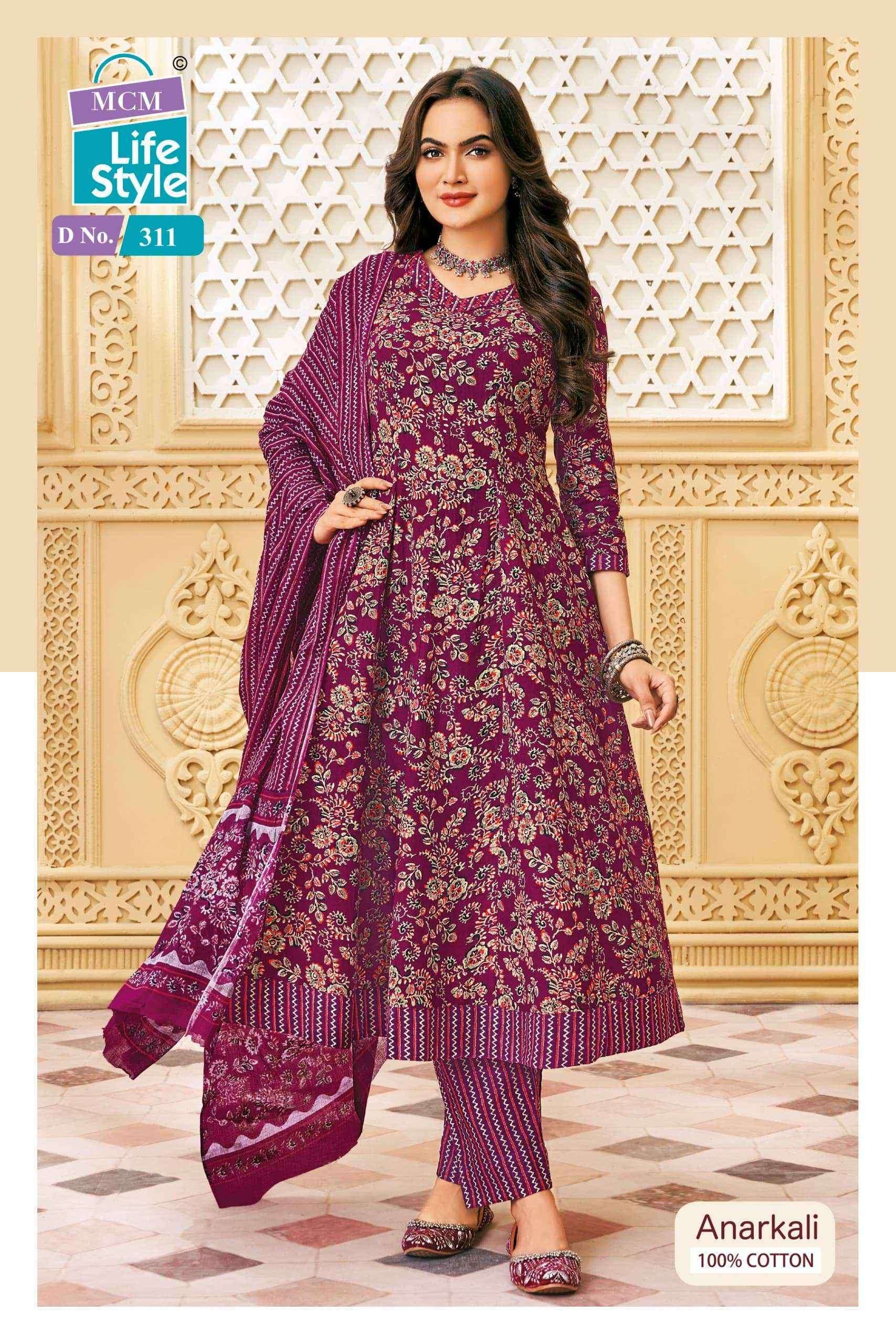 Mcm Anarkali vol 3 Readymade suits ( 10 pcs catalogue )