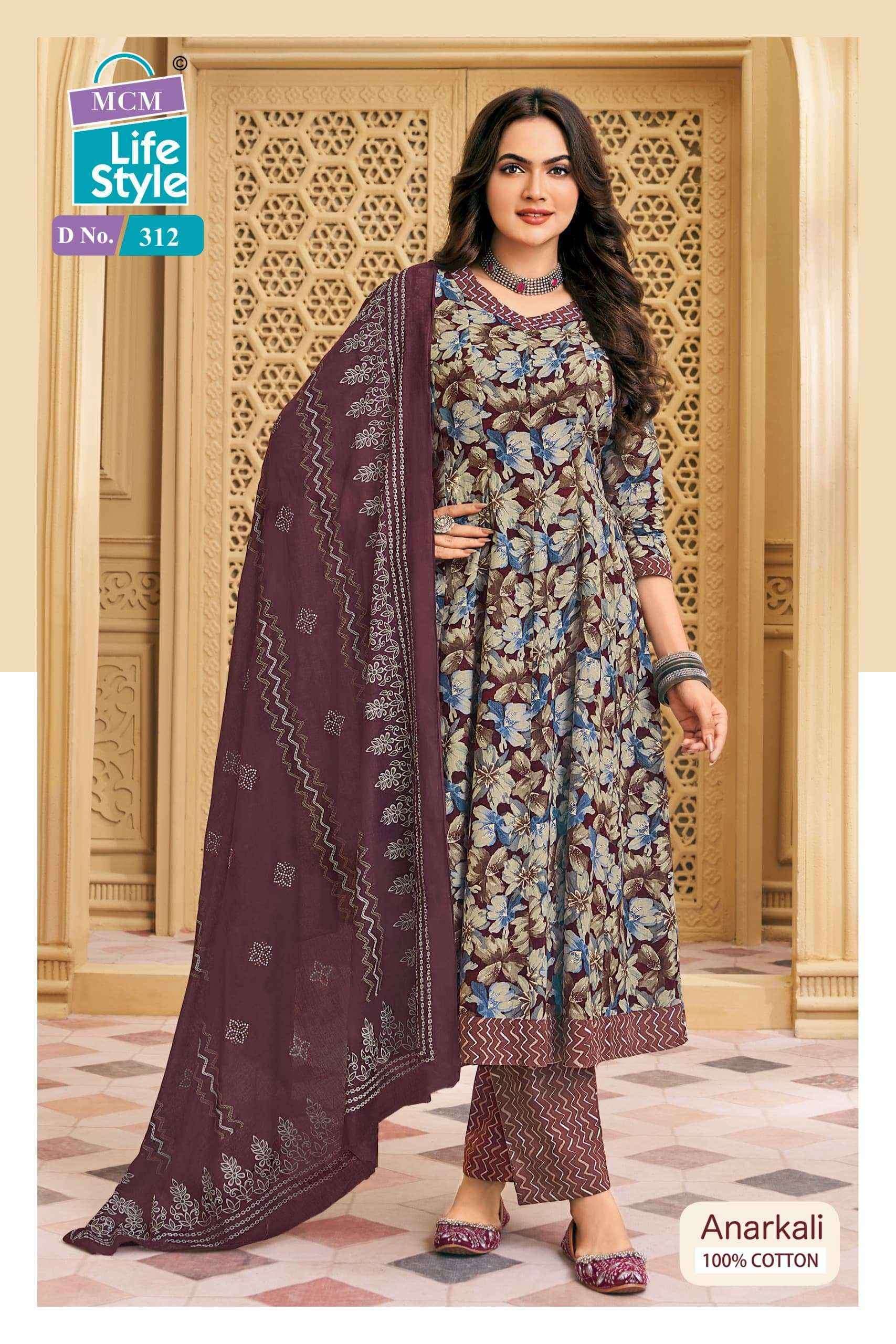 Mcm Anarkali vol 3 Readymade suits ( 10 pcs catalogue )