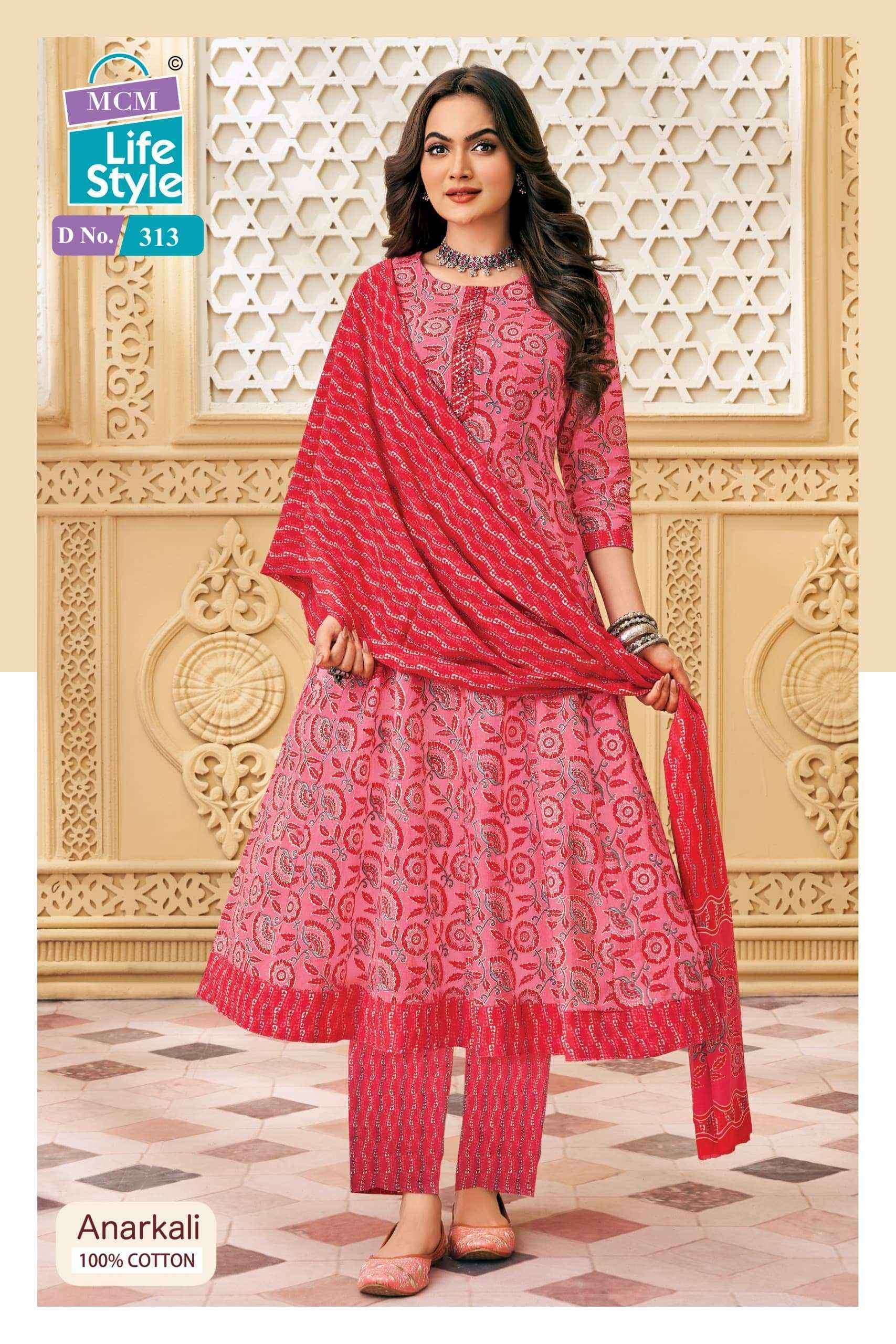 Mcm Anarkali vol 3 Readymade suits ( 10 pcs catalogue )