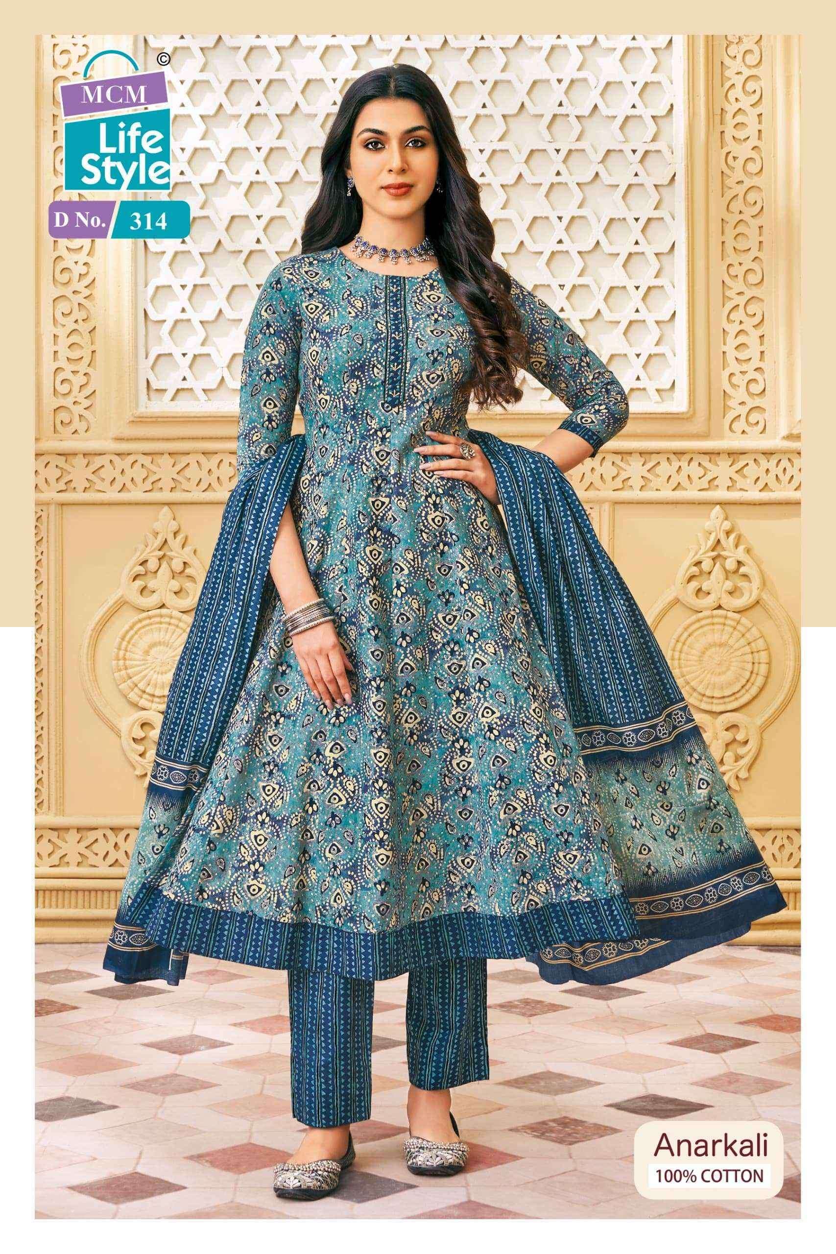 Mcm Anarkali vol 3 Readymade suits ( 10 pcs catalogue )