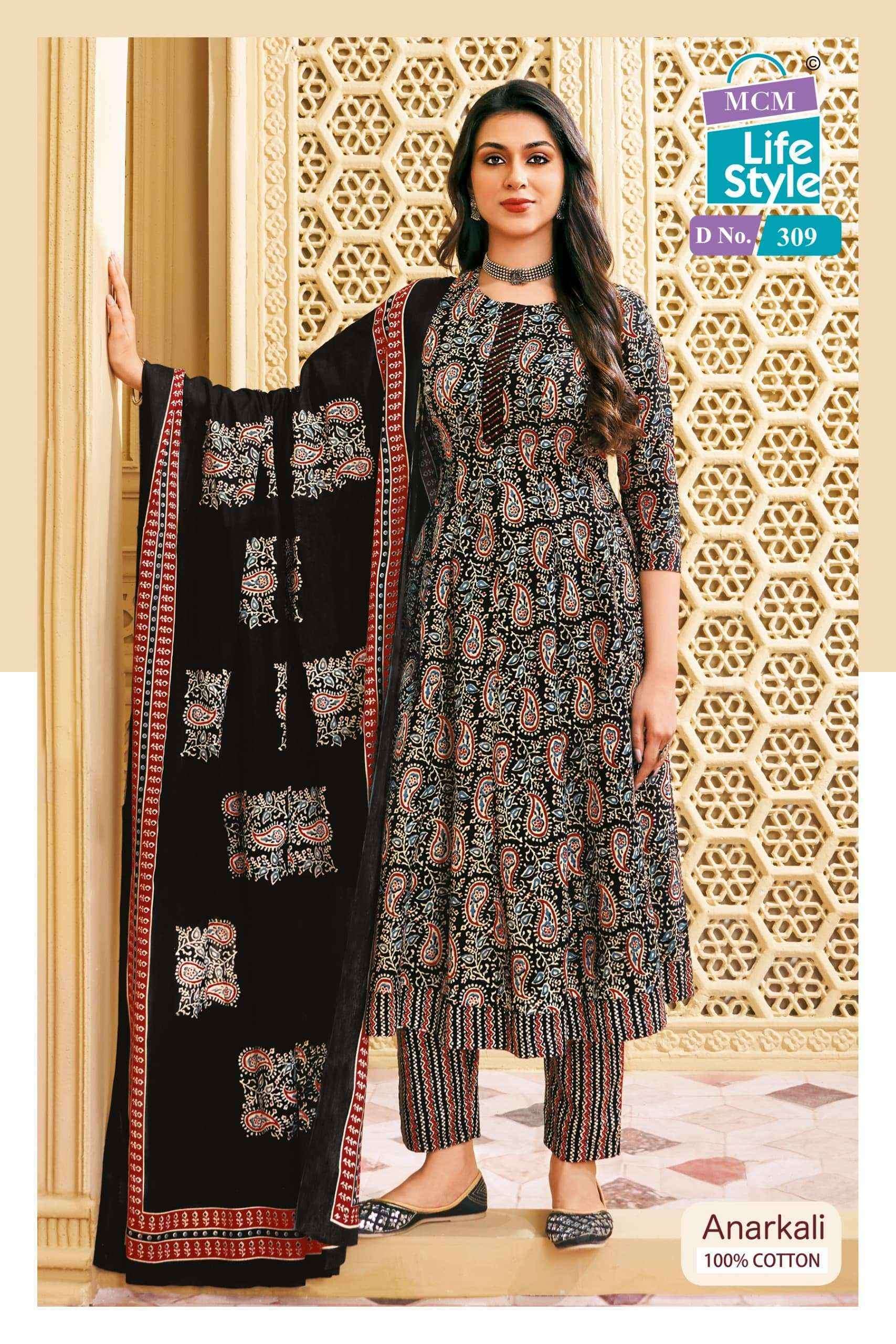 Mcm Anarkali vol 3 Readymade suits ( 10 pcs catalogue )