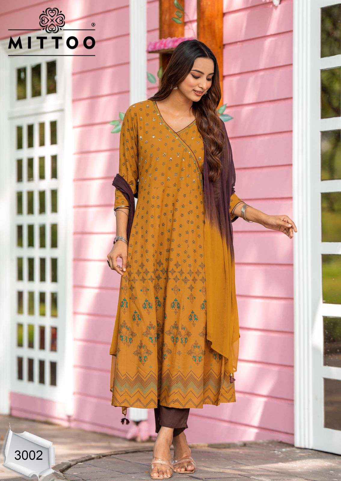 Mittoo Fashion Padmavat Wholesale Designer Readymade Gawn ( 4 Pcs Catalogue )
