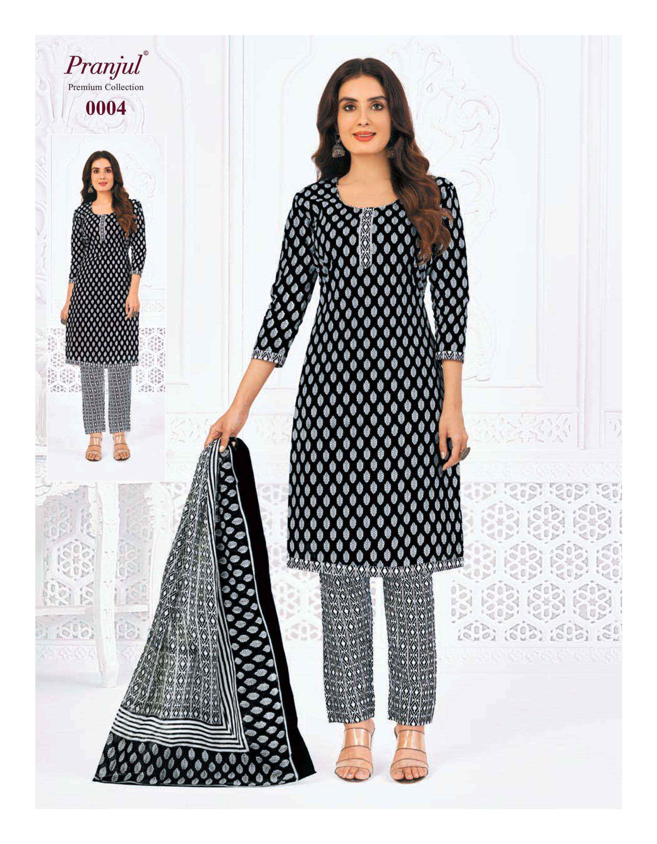 Pranjul Priyanka Vol 24 Wholesale Pure Cotton Dress Material ( 36 pcs Catalogue )