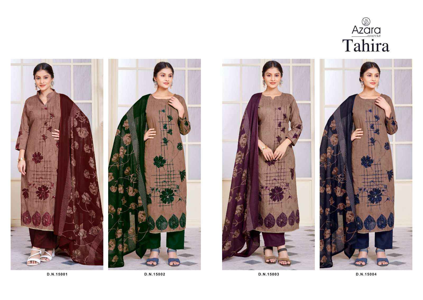 Radhika Azara Tahira Exclusive Cotton Ladies Dress Material ( 4 Pcs Catalogue )