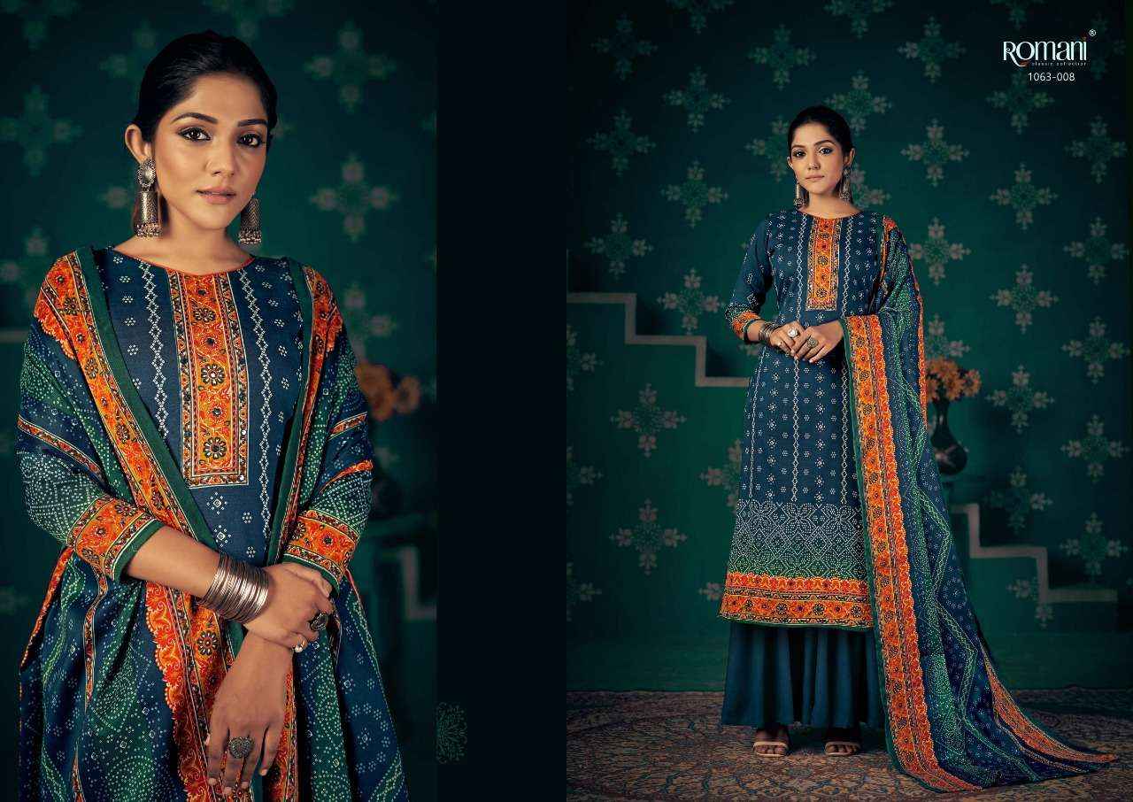 Romani Noori Pashmina Dress Material ( 10 Pcs Catalog )
