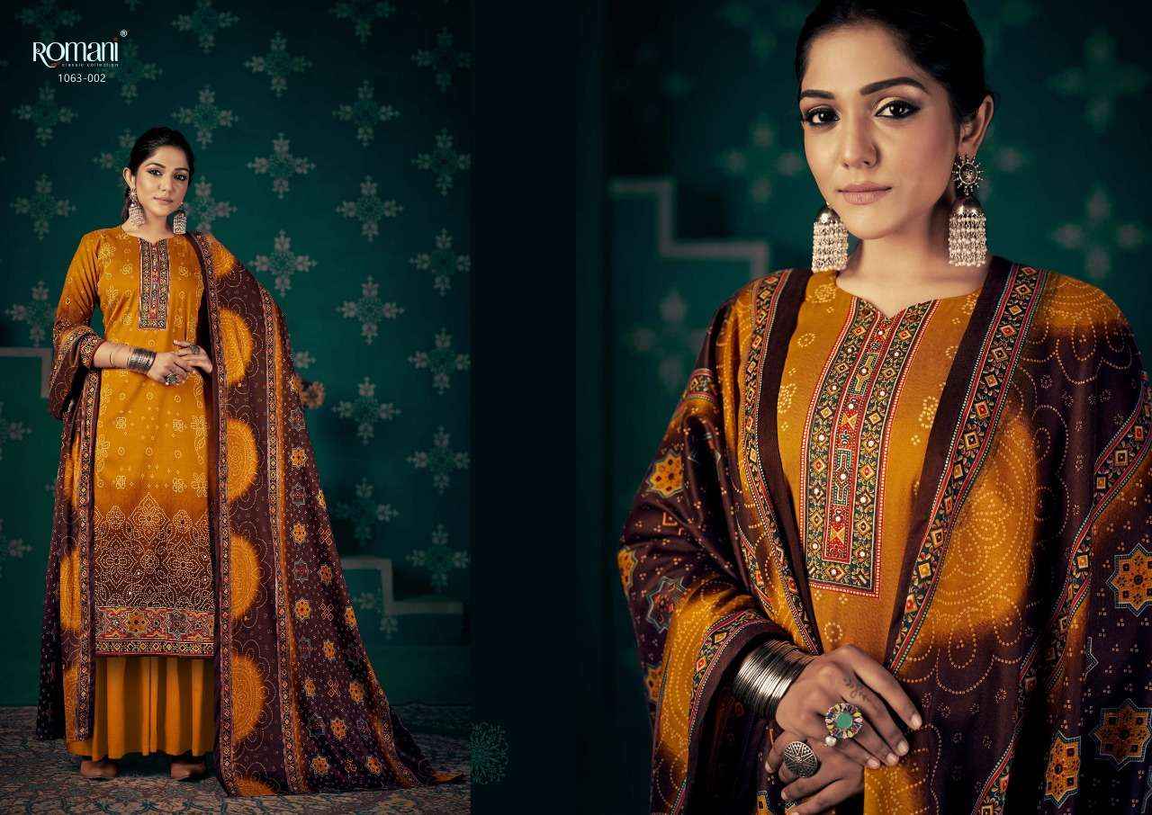 Romani Noori Pashmina Dress Material ( 10 Pcs Catalog )