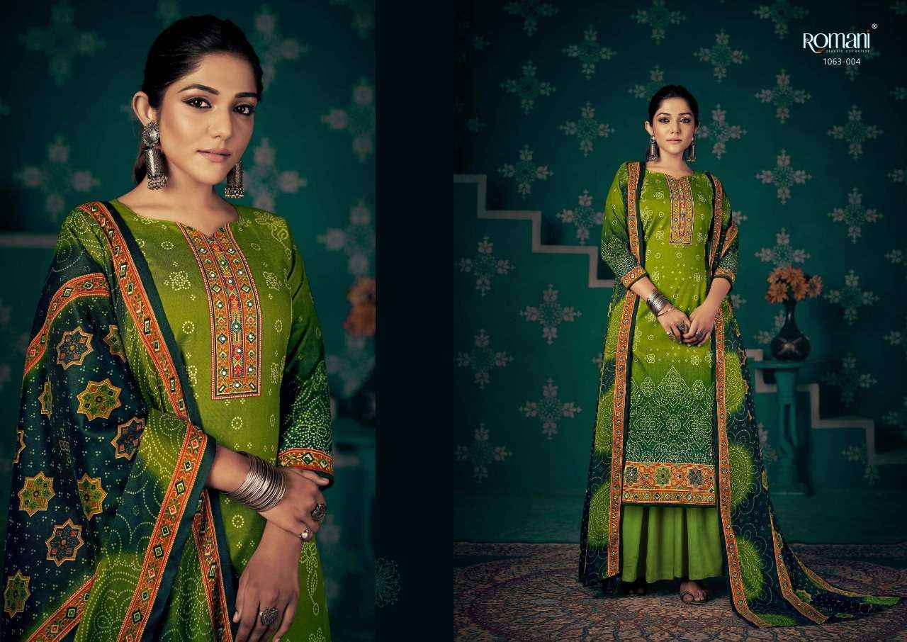 Romani Noori Pashmina Dress Material ( 10 Pcs Catalog )