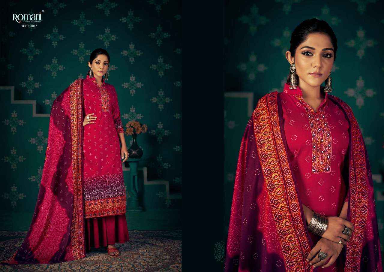 Romani Noori Pashmina Dress Material ( 10 Pcs Catalog )