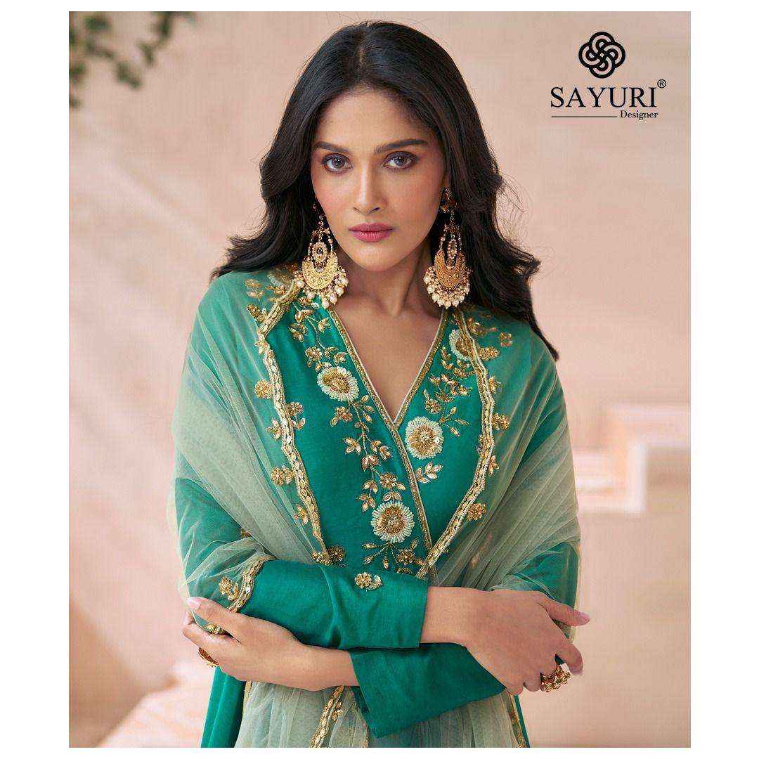 Sayuri Designer Diva Wholesale Designer Gown ( 3 Pcs Catalogue )