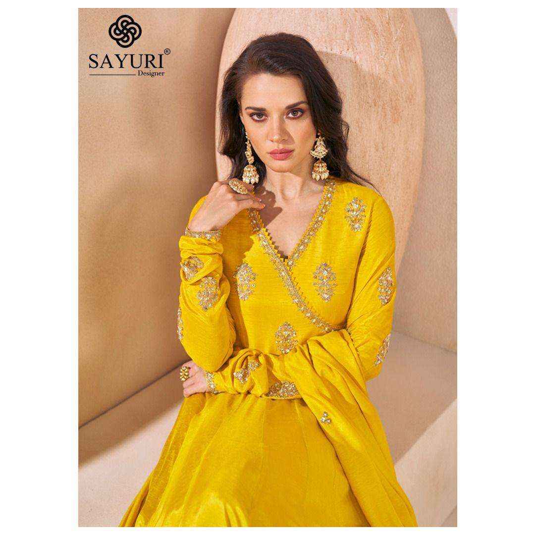 Sayuri Designer Diva Wholesale Designer Gown ( 3 Pcs Catalogue )