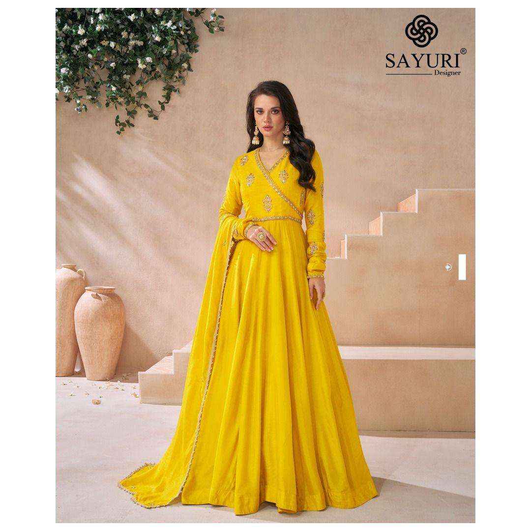Sayuri Designer Diva Wholesale Designer Gown ( 3 Pcs Catalogue )