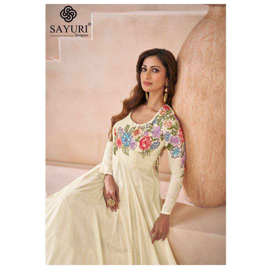 Sayuri Designer Diva Wholesale Designer Gown ( 3 Pcs Catalogue )
