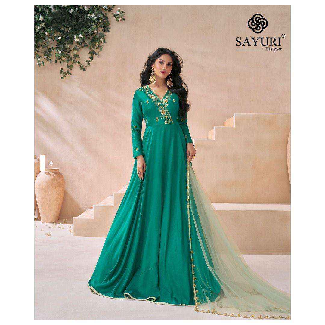 Sayuri Designer Diva Wholesale Designer Gown ( 3 Pcs Catalogue )