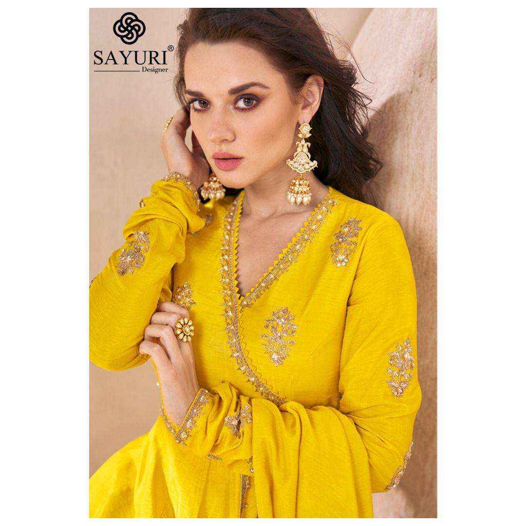 Sayuri Designer Diva Wholesale Designer Gown ( 3 Pcs Catalogue )