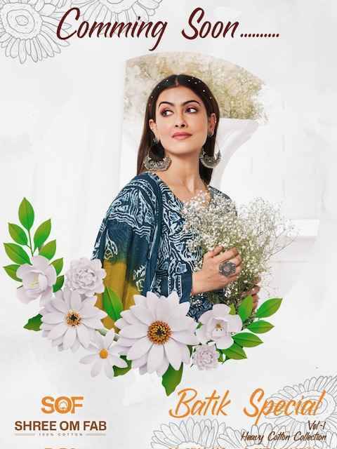 Shree Om Fab Batik Special Vol 1 Wholesale Cotton Dress Material (10 pcs Catalogue )