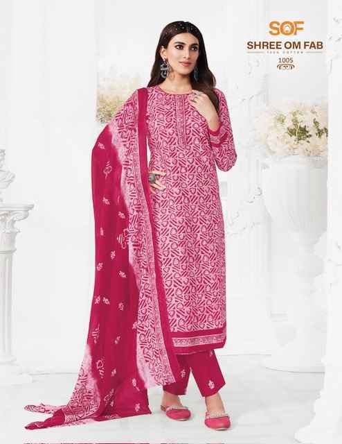 Shree Om Fab Batik Special Vol 1 Wholesale Cotton Dress Material (10 pcs Catalogue )