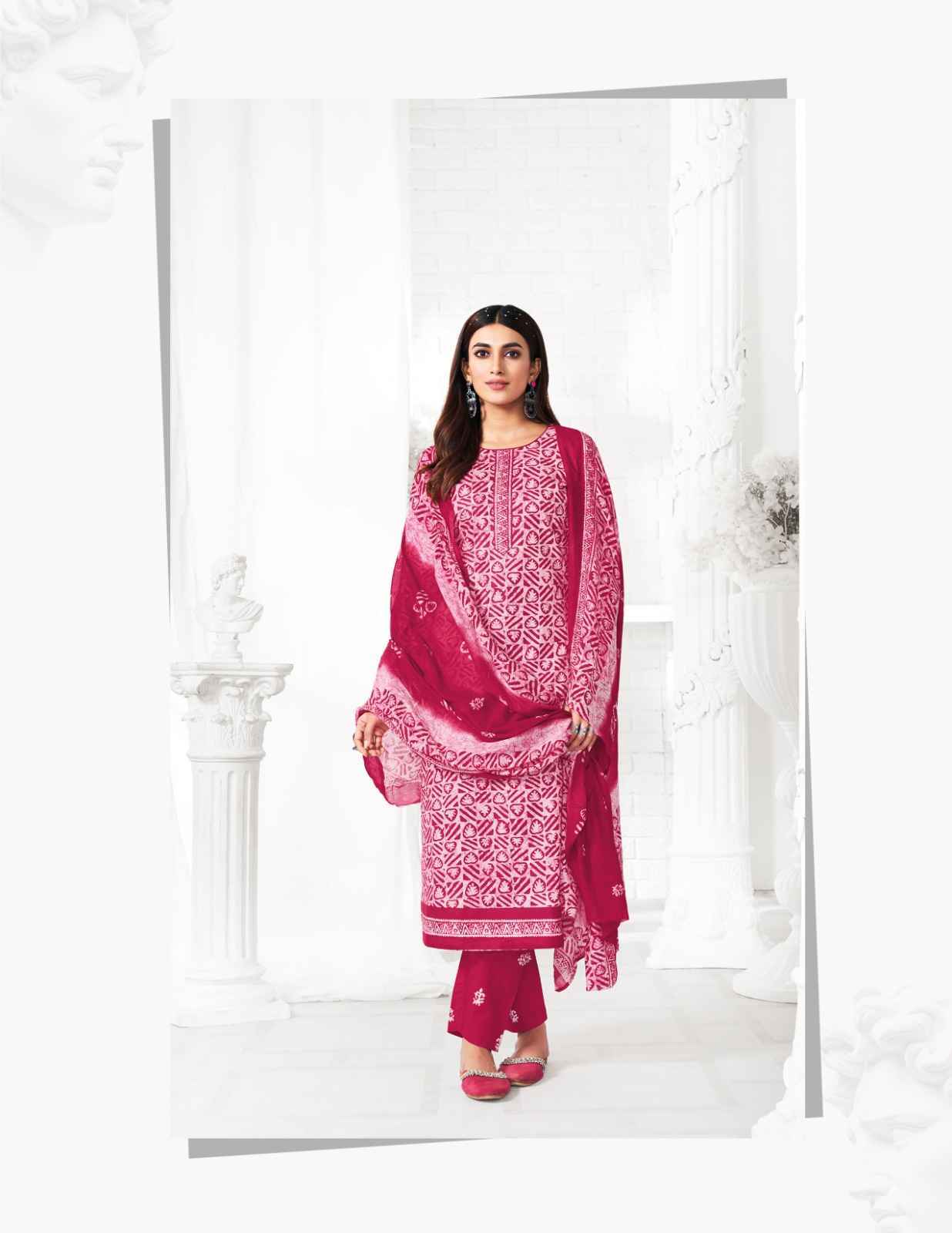 Shree Om Fab Batik Special Vol 1 Wholesale Cotton Dress Material (10 pcs Catalogue )