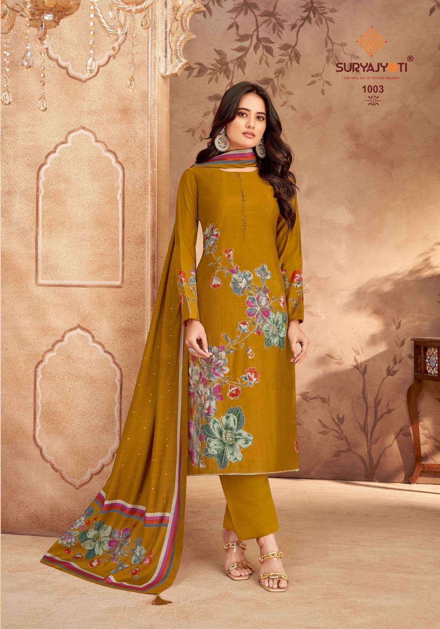Suryajyoti Kavya Vol 1 Wholesale Modal Dress Material ( 6 pcs Catalogue )