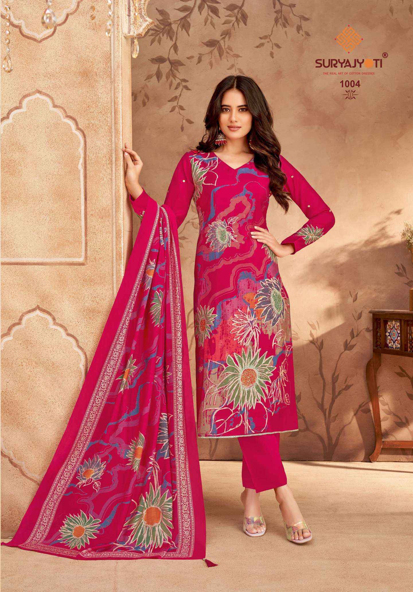 Suryajyoti Kavya Vol 1 Wholesale Modal Dress Material ( 6 pcs Catalogue )