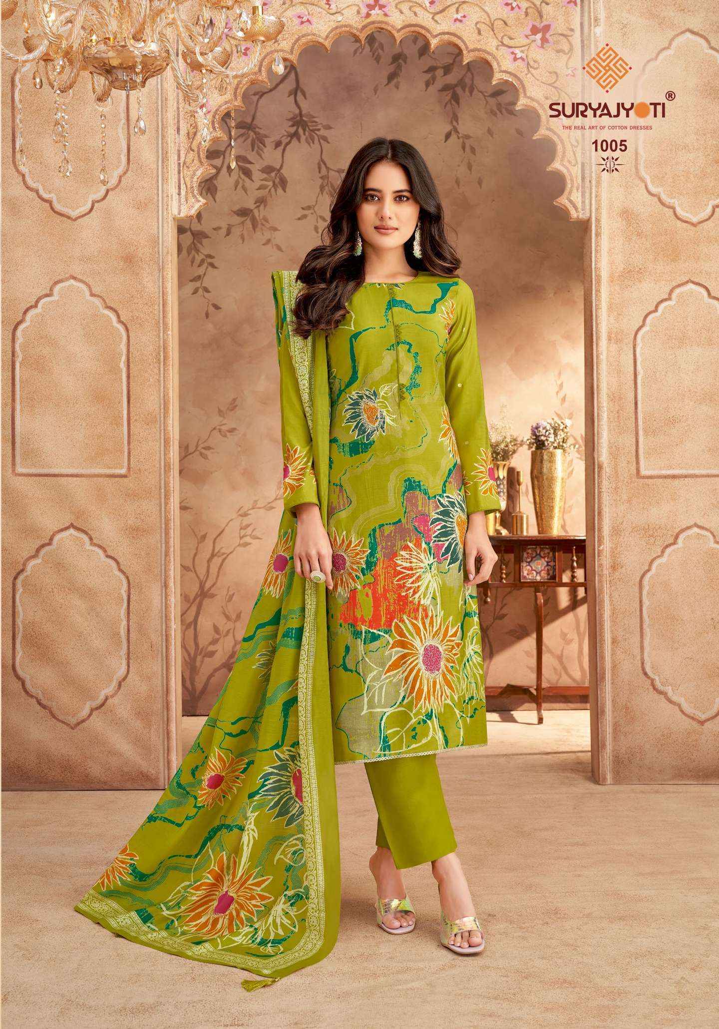 Suryajyoti Kavya Vol 1 Wholesale Modal Dress Material ( 6 pcs Catalogue )