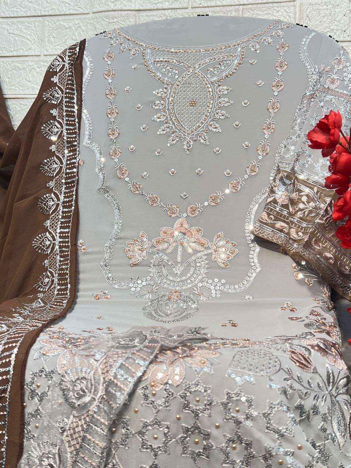 Al Khushbu Agha Noor 2 Georgette Pakistani suits Wholesale Price ( 3 pcs Catalogue )