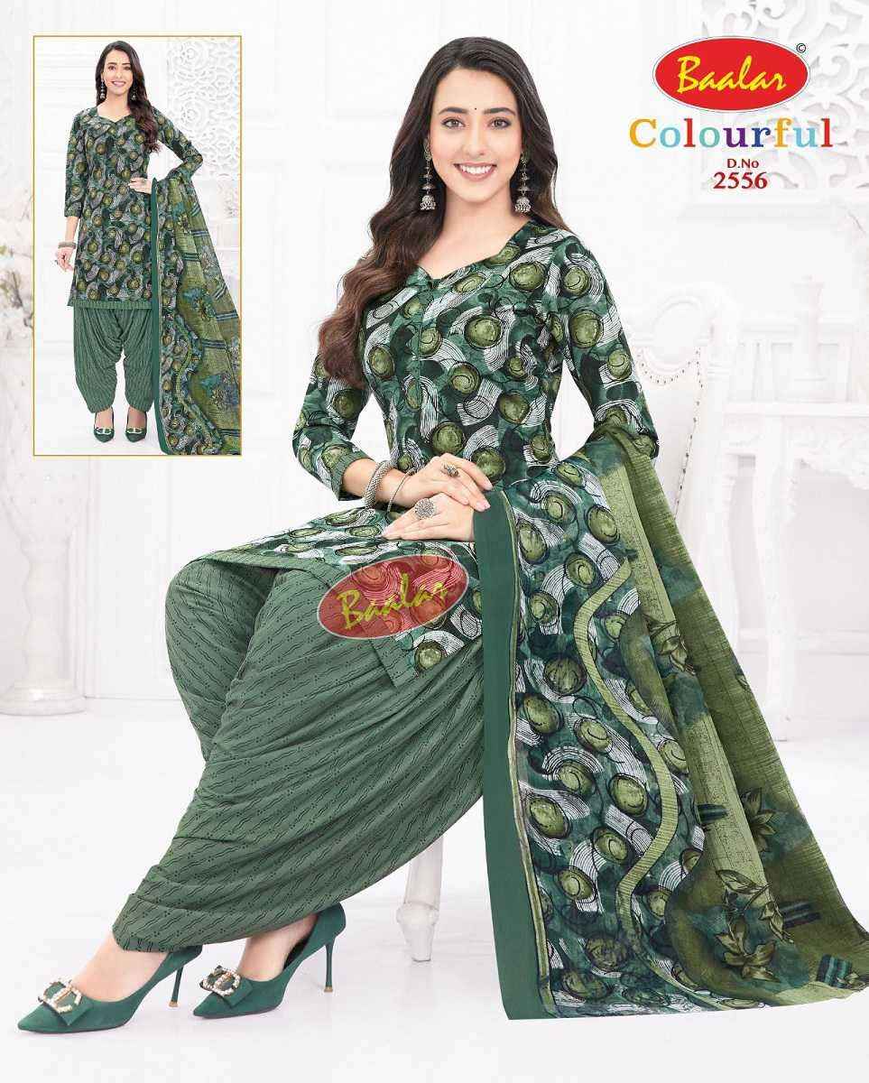 Baalar Colourful Vol 25 Wholesale Patiyala Design Cotton Suits ( 36 pcs Catalogue )