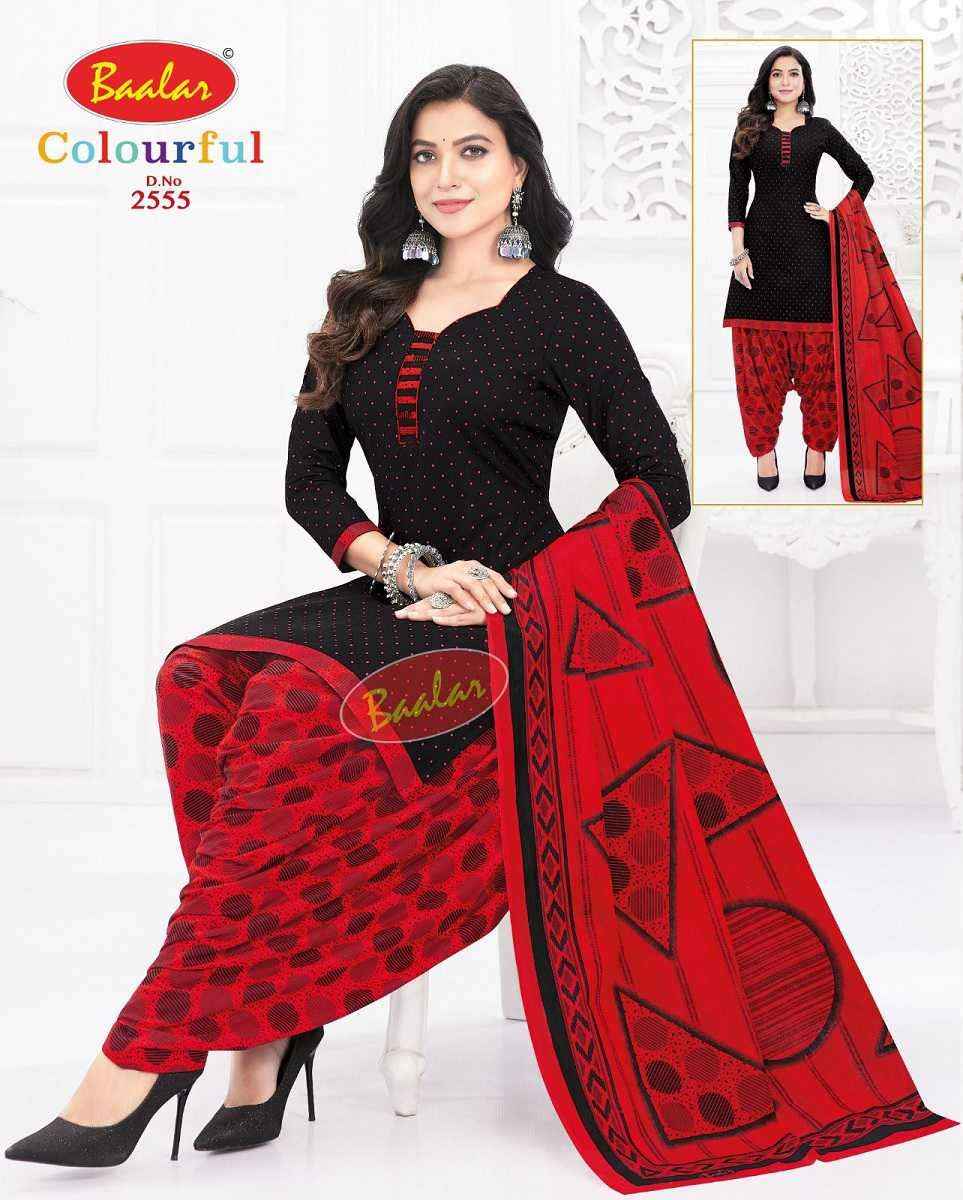 Baalar Colourful Vol 25 Wholesale Patiyala Design Cotton Suits ( 36 pcs Catalogue )