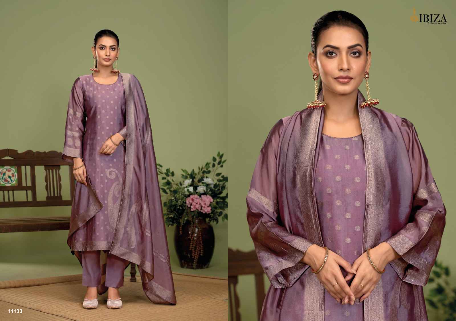 Ibiza Nora Banglory Silk Salwar Kameez Wholesale Price ( 4 Pcs Catalog )
