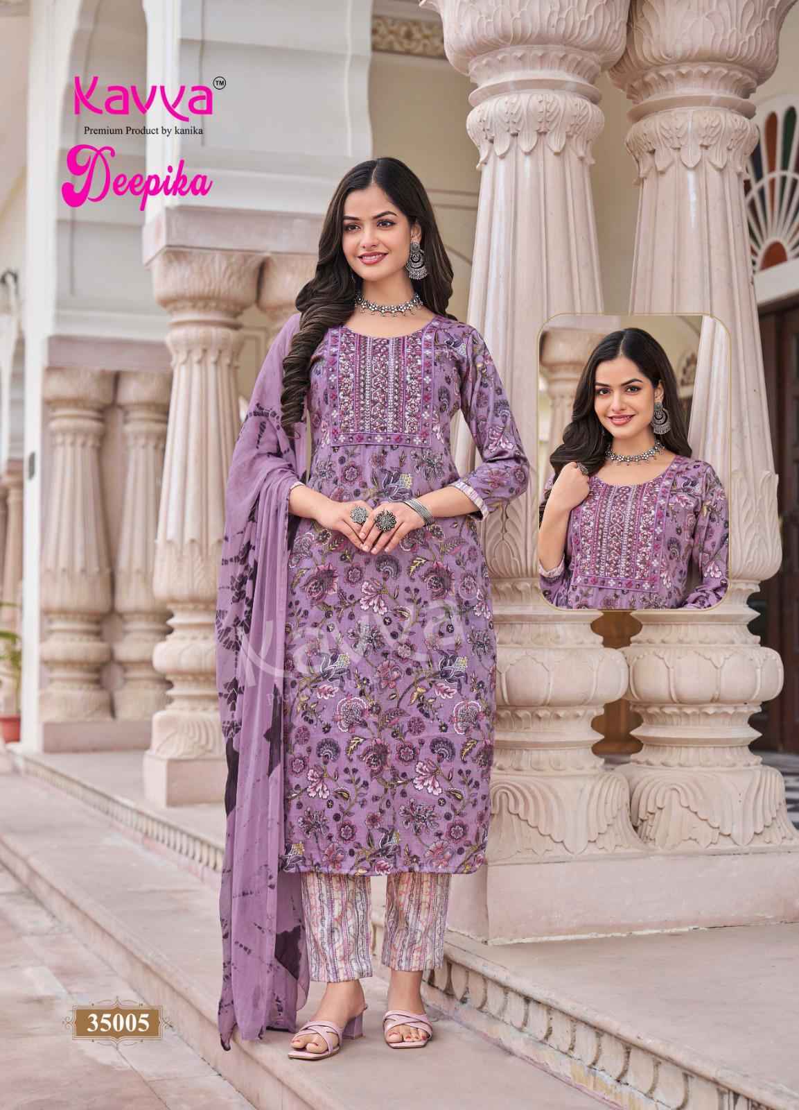 Kavya Deepika Vol 35 Wholesale Capsule Kurti Combo (10 pcs Catalogue )