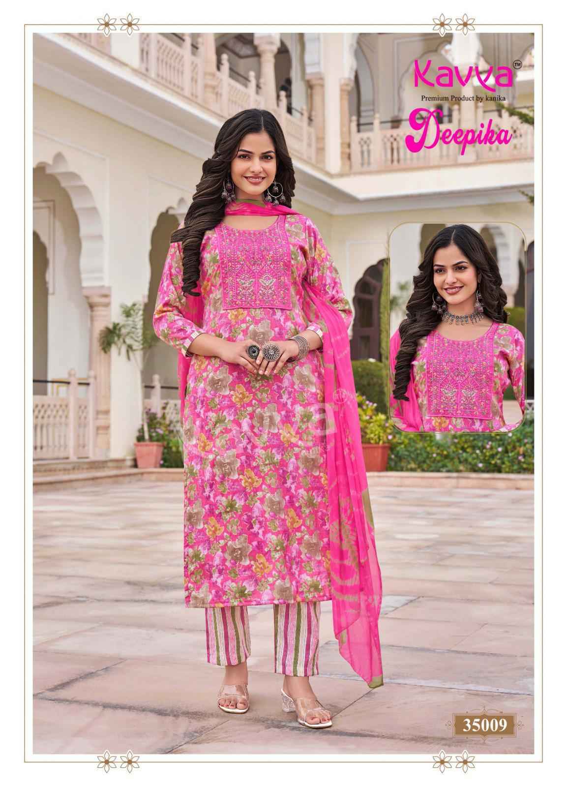Kavya Deepika Vol 35 Wholesale Capsule Kurti Combo (10 pcs Catalogue )
