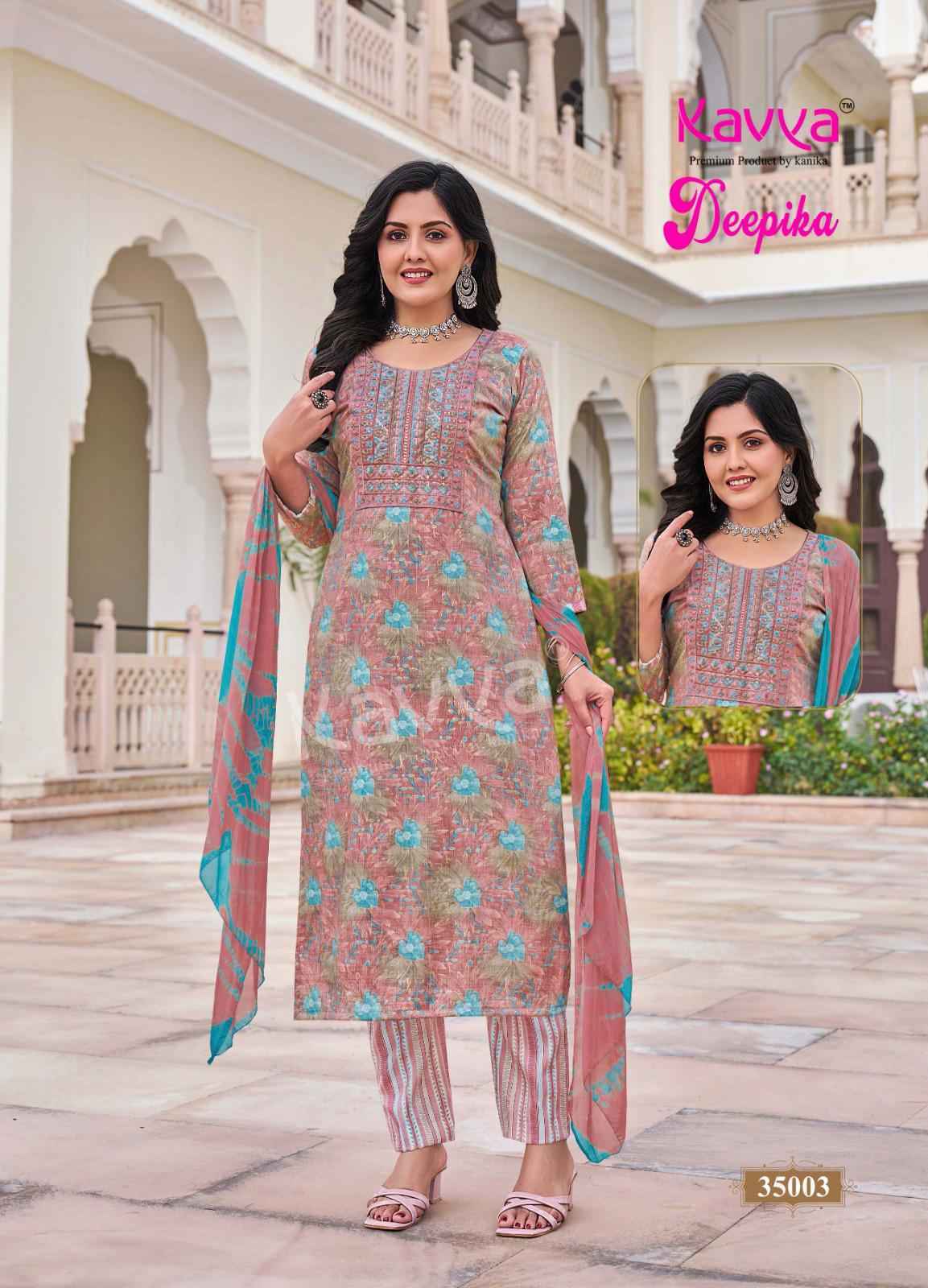 Kavya Deepika Vol 35 Wholesale Capsule Kurti Combo (10 pcs Catalogue )