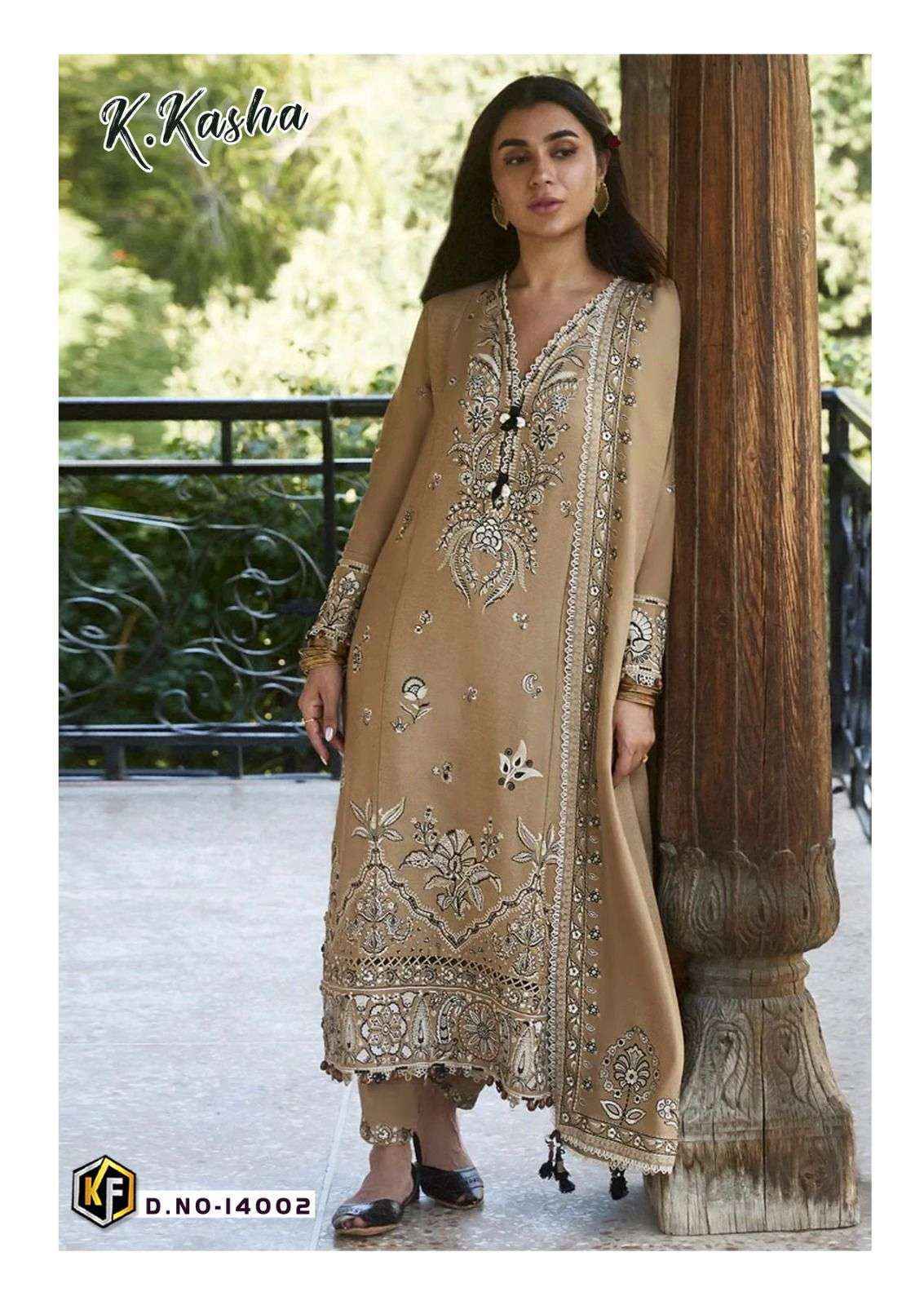 Keval Fab K Kasha Vol 14 Wholesale - Cotton Dress Material ( 6 pc Catalogue )