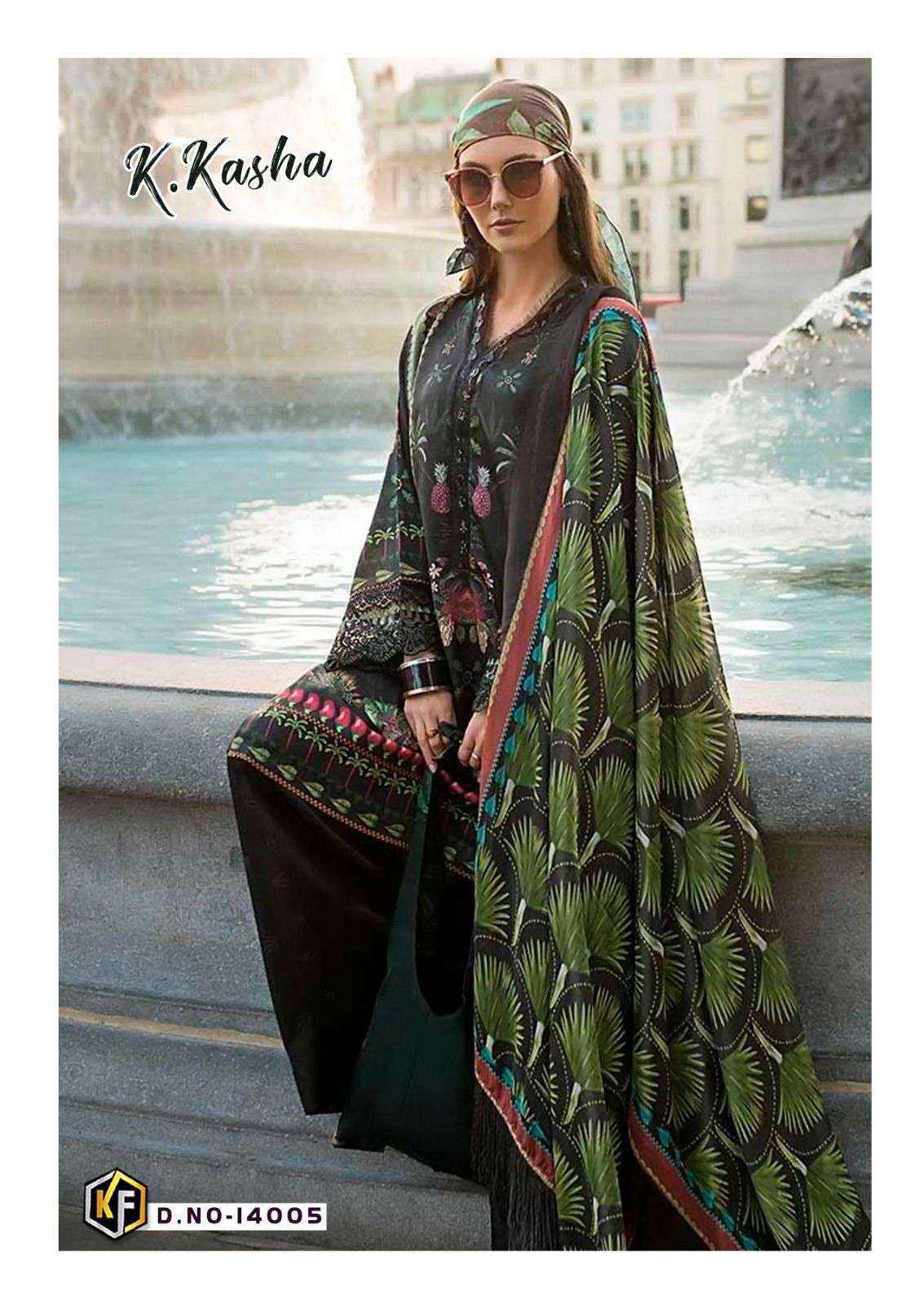 Keval Fab K Kasha Vol 14 Wholesale - Cotton Dress Material ( 6 pc Catalogue )