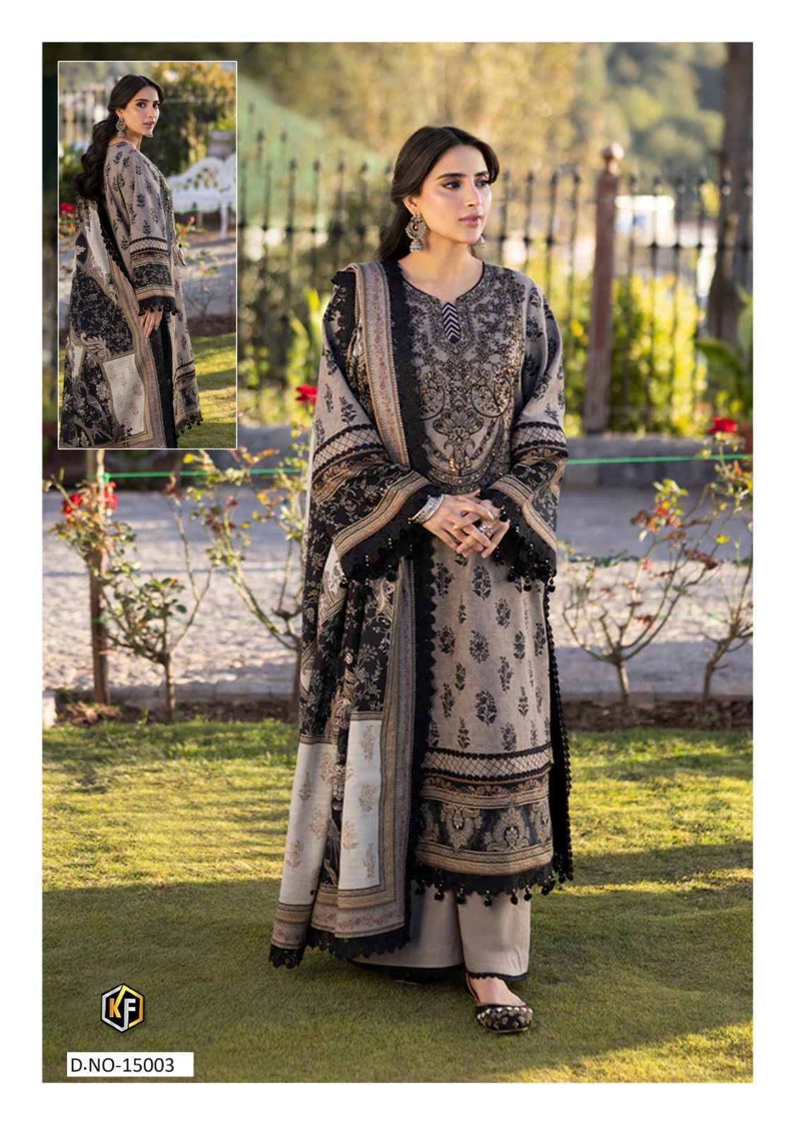 Keval Fab Maryum And Maria Vol 15 Wholesale Cotton Pakistani Suits ( 6 Pcs Catalogue )