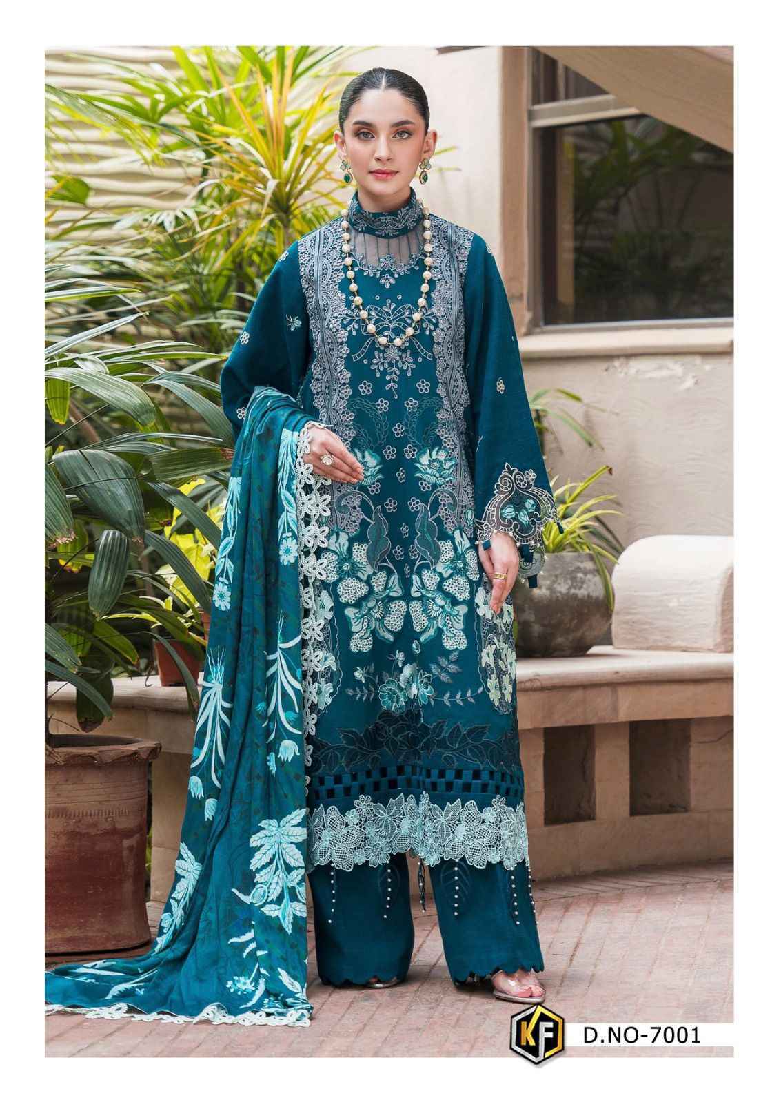 Keval Fab Soha Nazir Luxury Vol 7 Wholesale Cotton Dress Material ( 6 pcs Catalogue )