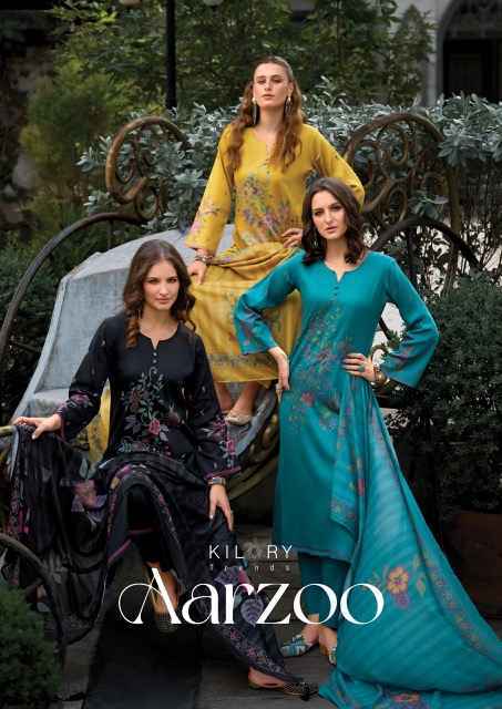 Kilory Trends Aarzoo Jam Cotton Dress Material Wholesale Price ( 4 Pcs Catalog )