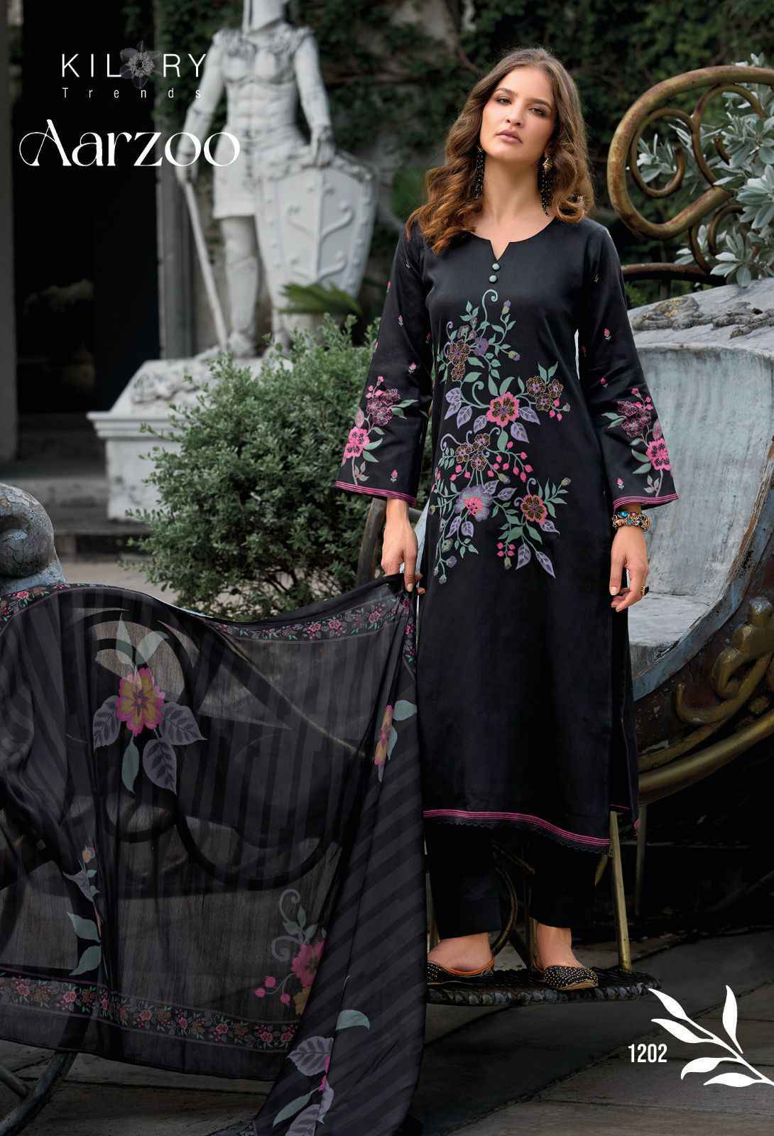 Kilory Trends Aarzoo Jam Cotton Dress Material Wholesale Price ( 4 Pcs Catalog )