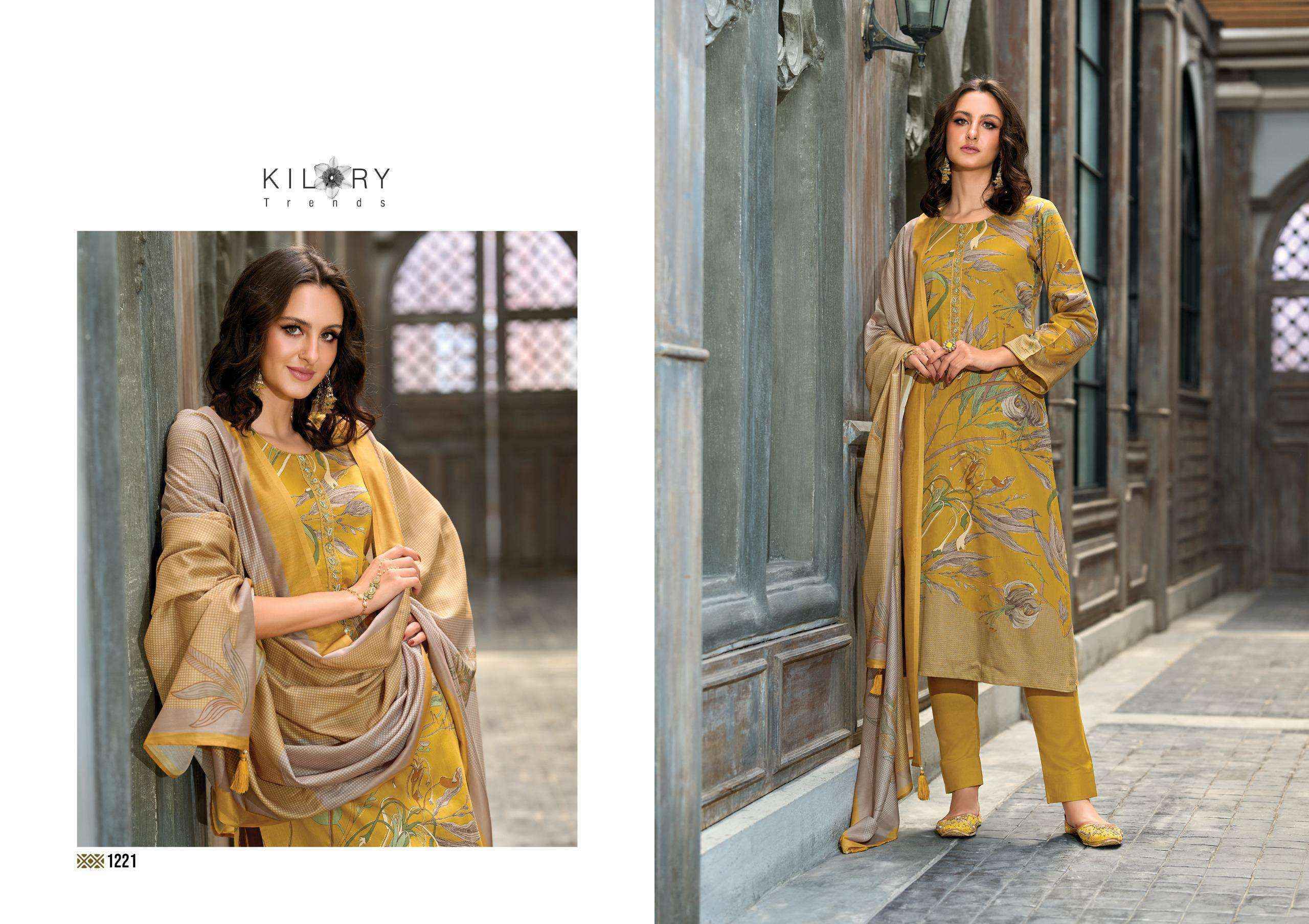 Kilory Trends Mannat Wholesale Jam Cotton Dress Material ( 4 pcs Catalogue )
